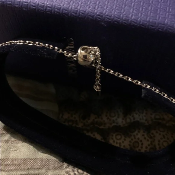 Swarovski Women Ginger Disc Chain Slide Bracelet - Picture 4 of 8